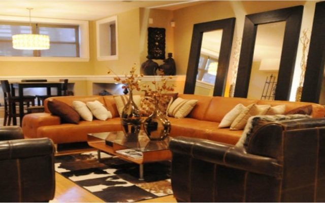 9 Stunning Living Room Design With Orange Color Themes - Page 8 of 10